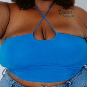 Klassy Network Criss Cross Halter Brami